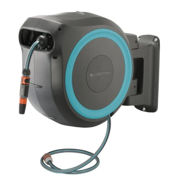 Wandslangenbox GARDENA RollUp Blauw - M/L - 25 M 1 Wandslangenbox GARDENA RollUp Blauw - M/L - 25 M