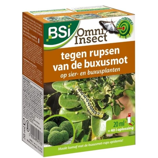 BSI Buxusmotrups Bestrijding - Omni Insect 20 Ml 1 BSI Buxusmotrups Bestrijding - Omni Insect 20 Ml