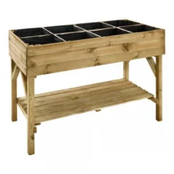 Verhoogde Moestuinbak - 120 × 60 × 86,5 Cm