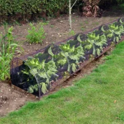 Kweektunnel Met Zwart Gaasnet - 45 × 45 × 300 Cm -Tuinartikelen Verkoopwinkel kweektunnel met zwart gaasnet 1523605609 1 600