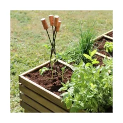Moestuinbak 108 L Verhoogd - 100 × 60 × 80 Cm -Tuinartikelen Verkoopwinkel moestuinbak kub verhoogd 1551691988 2 600