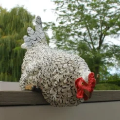 Nieuwsgierige Kip Tuinbeeld -Tuinartikelen Verkoopwinkel nieuwsgierige tafelkip 1568377840 5 600