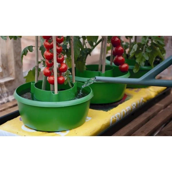 Plant- En Gietpot Groen - Set Van 3 Stuks 2 Plant- En Gietpot Groen - Set Van 3 Stuks - Afbeelding 2