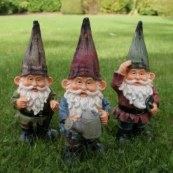 Tuinierende Kabouters - Set Van 3 Stuks