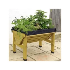 Vegtrug Verhoogde Kweektafel - 1 × 0,8 × 0,8 M 6 Vegtrug Verhoogde Kweektafel - 1 × 0,8 × 0,8 M -Tuinartikelen Verkoopwinkel vegtrug 1 m 1484054491 3 600
